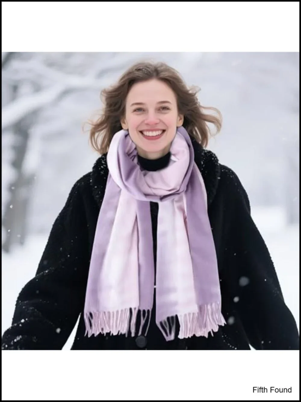 Winter Warm Scarf Women Thick Long Blanket Shawl Wrap